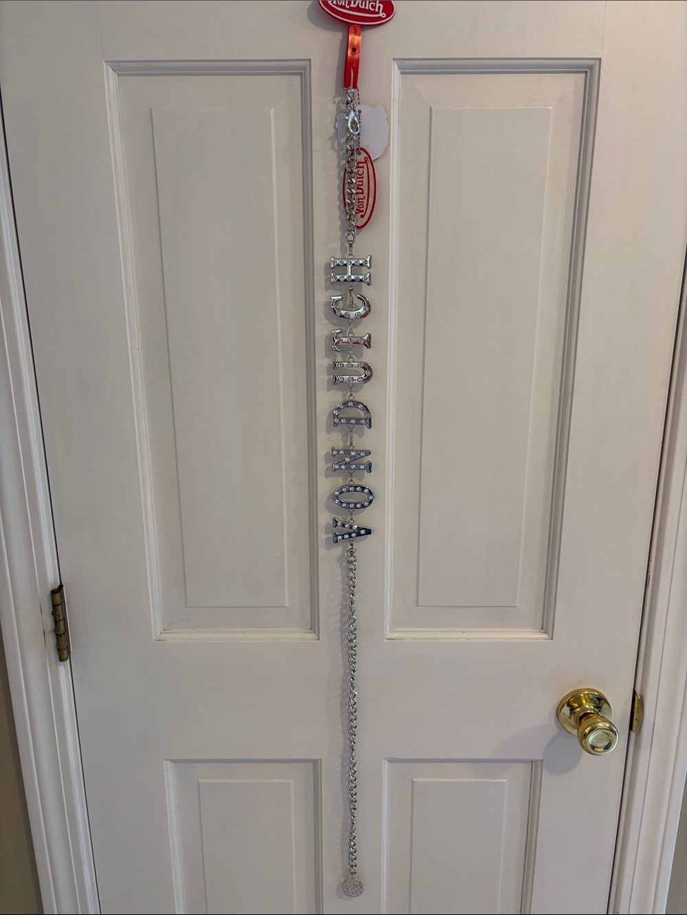 Von Dutch silver chain belt brand new. Multiple sizes
